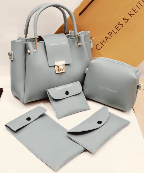 5 Pcs Shoulder Bag Set For Girls Charles & Keith Handbag